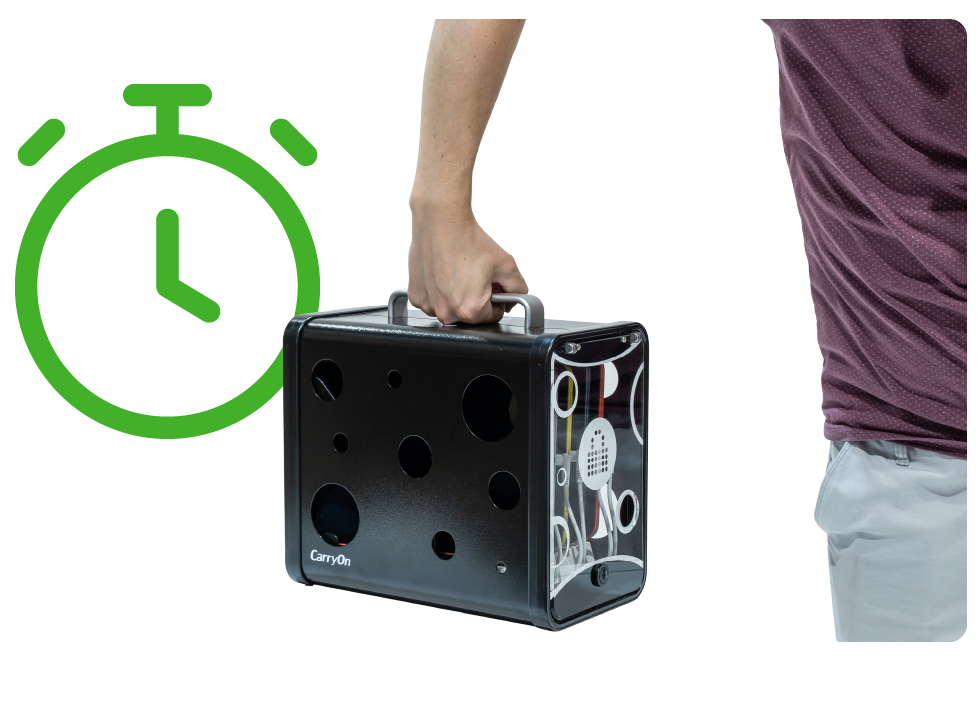 LNC-Global-web-CarryOn(TM) Charging Station with USB-C PD -2024.06.19-Station setup thats easy as pie-980x716