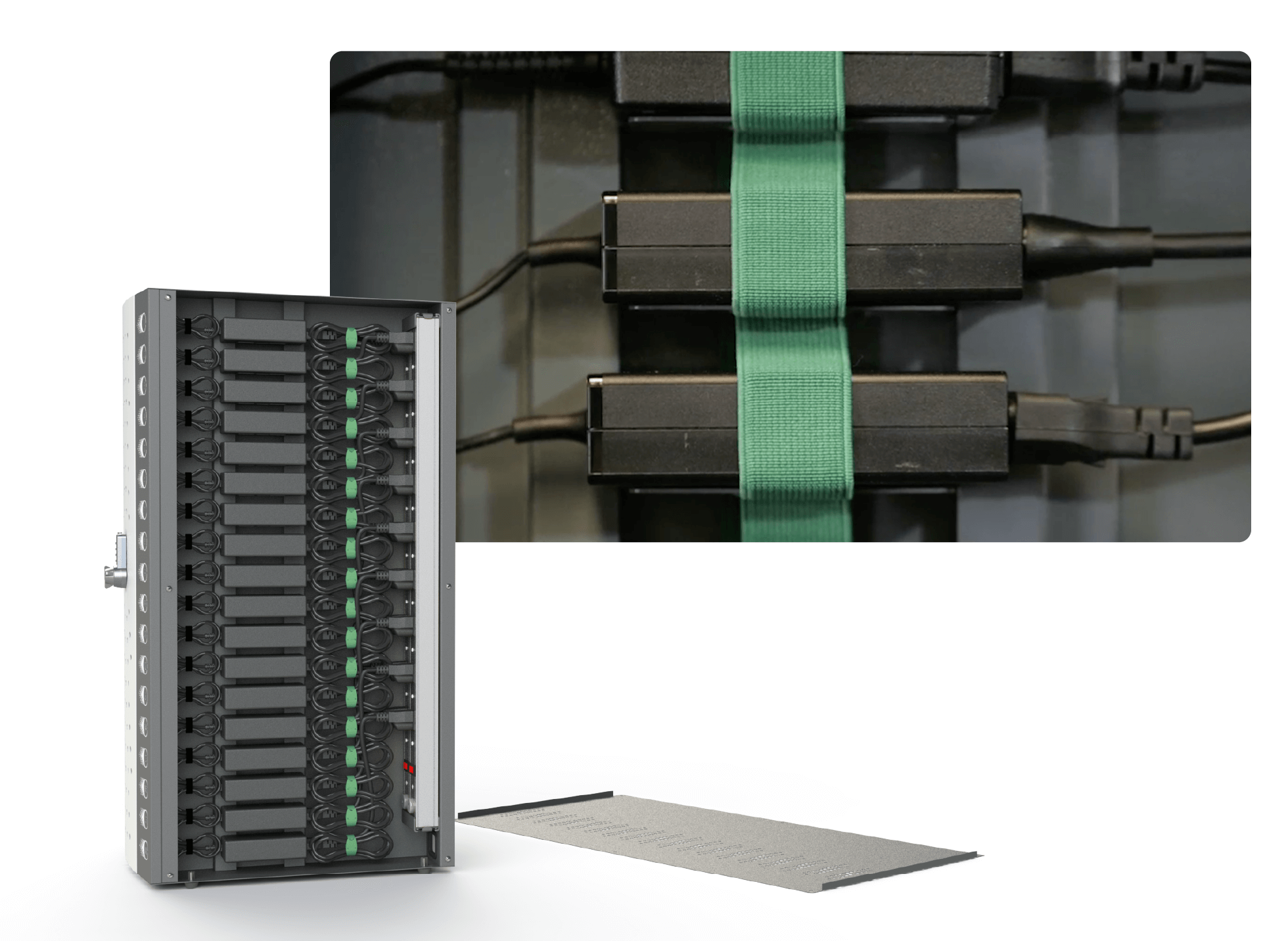 LNC-Putnam(TM) 18 Charging Station (US)-2024.04.23-web-Open Side panel Showing Power Supplies-980x716